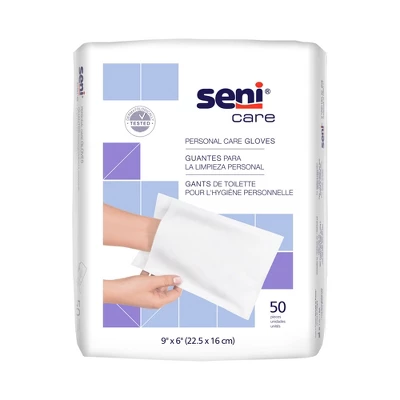 Seni Care Wash Gloves For Caregivers 1 Seni Care Wash Gloves For Caregivers