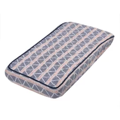 Bacati - Emma Coral/Navy Large Triangles Quilted Muslin Changing Pad Cover -Baby Care Deals Store GUEST 5aff964e 9051 4ace aaa5 17ee12b48703