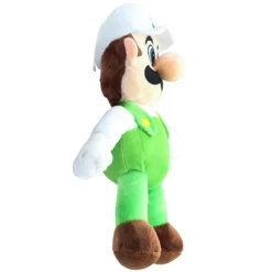 Chucks Toys Super Mario 8.5 Inch Character Plush | Fire Luigi
