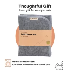 KeaBabies Swift Diaper Changing Pad, Portable Waterproof Diaper Changing Pad For Baby, Travel Changing Pad For Diaper Bag -Baby Care Deals Store GUEST 5b8c3f86 5e95 4b25 8673 4d6c79bb85a4