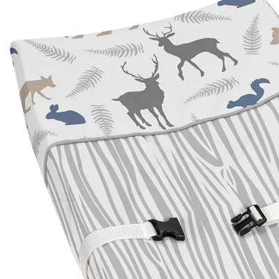 Sweet Jojo Designs Changing Pad Cover - Woodland Animals 3 Sweet Jojo Designs Changing Pad Cover - Woodland Animals - Image 3