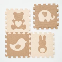 Tadpoles 16 Tile Teddy & Friends Foam Playmat For Kids | 16 Interlocking Tiles | Safe & Durable | Total Floor Coverage 50 X 50 | Ages 3 & Up | Brown 5 Tadpoles 16 Tile Teddy & Friends Foam Playmat For Kids | 16 Interlocking Tiles | Safe & Durable | Total Floor Coverage 50 X 50 | Ages 3 & Up | Brown -Baby Care Deals Store GUEST 5d5c75b3 003b 4ec1 866c 3aeaf1553db3