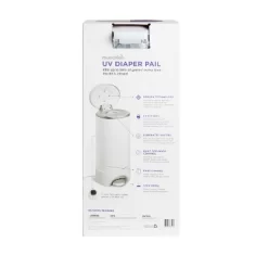 Munchkin UV Diaper Pail - White -Baby Care Deals Store GUEST 5fa4c7df 64c9 4e78 aa69 0663bd92d2b3