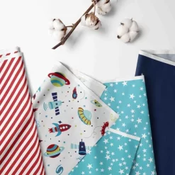 Bacati - Space Multicolor Boys Cotton Toddler Nap Mat -Baby Care Deals Store GUEST 600eb428 2c1e 4193 b170 e79421903803