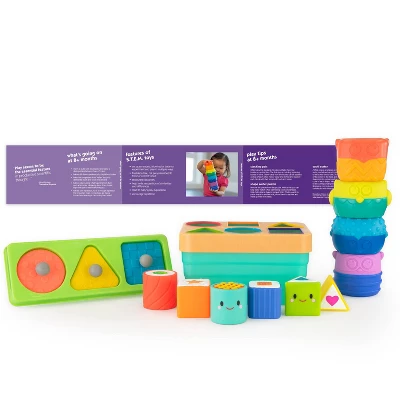 Sassy Toys Stem Gift Set - 12pc 1 Sassy Toys Stem Gift Set - 12pc