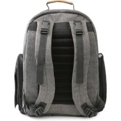 Eddie Bauer Bridgeport Places & Spaces Back Pack Diaper Bag - Gray With Tan -Baby Care Deals Store GUEST 6267d501 595d 4b8d 8872 5d2eb8e94a9e