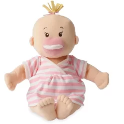 Manhattan Toy Baby Stella Peach 15" Soft First Baby Doll For Ages 1 Year And Up, No Retail Packaging