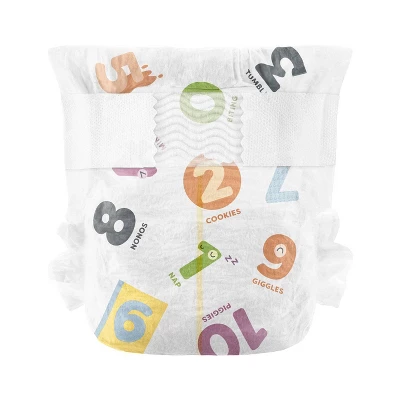 Babyganics Disposable Diapers Box - Size 4 - 60ct 2 Babyganics Disposable Diapers Box - Size 4 - 60ct - Image 2