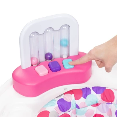 Baby Trend 3-in-1 Bounce 'N Play Activity Center Plus - Princess Pink 5 Baby Trend 3-in-1 Bounce 'N Play Activity Center Plus - Princess Pink - Image 5