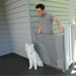 Perma Child Safety Outdoor Retractable Baby Gate 41" Extra Tall, Extends To 71" Wide, Gray -Baby Care Deals Store GUEST 67aade1d f062 4c02 b4a8 a4598d63fc4e