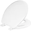 Mayfair By Bemis NextStep2 Never Loosens Round Enameled Wood Children's Potty Training Toilet Seat With Easy Clean And Slow Close Hinge - White