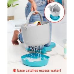 Skip Hop Moby Stowaway Bath Toy Bucket - Gray 11 Skip Hop Moby Stowaway Bath Toy Bucket - Gray -Baby Care Deals Store GUEST 6de79ed7 85d2 412e ae07 e4b01ccb6ea9