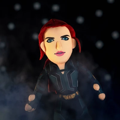 Bleacher Creatures Marvel Black Widow 10" Plush Figure 4 Bleacher Creatures Marvel Black Widow 10" Plush Figure - Image 4