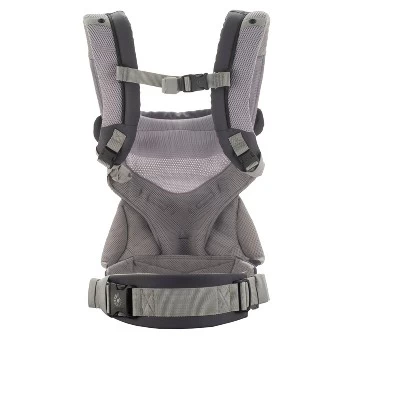 Ergobaby 360 Cool Air Breathable Mesh All Position Baby Carrier With Lumbar Support - Carbon Gray 12-45lb 5 Ergobaby 360 Cool Air Breathable Mesh All Position Baby Carrier With Lumbar Support - Carbon Gray 12-45lb - Image 5
