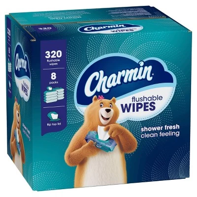 Charmin Flushable Wipes 2 Charmin Flushable Wipes - Image 2
