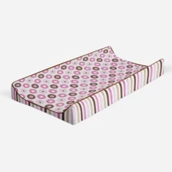 Bacati - Mod Dots/Stripes Pink/choco Dots Changing Pad Cover -Baby Care Deals Store GUEST 70f50e96 f7b5 4afa 8078 f4251feaedfa