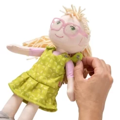HABA Leonore 12" Soft Doll With Blonde Hair And Removable Glasses (Machine Washable) -Baby Care Deals Store GUEST 712efe96 e4a5 42cc b940 6a6a48848042