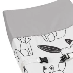 Sweet Jojo Designs Changing Pad Cover - Fox - Black/White -Baby Care Deals Store GUEST 716d1ca7 2ee6 47ef b2b5 9358c067cd5b