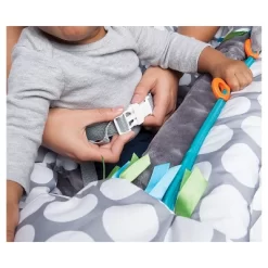 Boppy Preferred Shopping Cart And Restaurant High Chair Cover - Gray Jumbo Dots -Baby Care Deals Store GUEST 770eb1ec 87d2 47ea bd46 9eb923c32e32