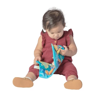 Manhattan Toy Deep Sea Dive Machine Washable Bath Time Activity Book For Infants And Toddlers 4 Manhattan Toy Deep Sea Dive Machine Washable Bath Time Activity Book For Infants And Toddlers - Image 4