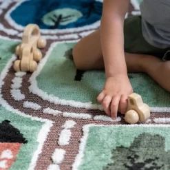 JumpOff Jo – Kids Carpet, Play Rug Playmat, Soft And Textured 3D Interactive With Roads For Cars And Toys, For Playroom – 39 X 59 In. -Baby Care Deals Store GUEST 7adf7a9a 043a 4518 bbc8 82bb2fabc647