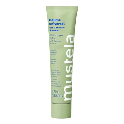 Mustela Multi-Purpose Moisturizing Balm Natural Avocado Extracts - 2.53 Fl Oz 1 Mustela Multi-Purpose Moisturizing Balm Natural Avocado Extracts - 2.53 Fl Oz