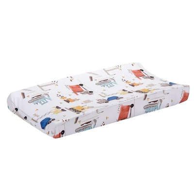 Bedtime Originals By Lambs & Ivy Construction Zone Changing Pad Cover 2 Bedtime Originals By Lambs & Ivy Construction Zone Changing Pad Cover - Image 2