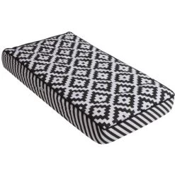 Bacati - Love Black/White Warp Stripes Changing Pad Cover -Baby Care Deals Store GUEST 7c6c3928 c2c1 4093 9751 6ff33192f6ea