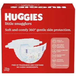 Huggies Little Snugglers Baby Diapers – (Select Size And Count)