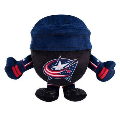 Bleacher Creatures Columbus Blue Jackets 8" Kuricha Hockey Puck Sitting Plush 3 Bleacher Creatures Columbus Blue Jackets 8" Kuricha Hockey Puck Sitting Plush - Image 3