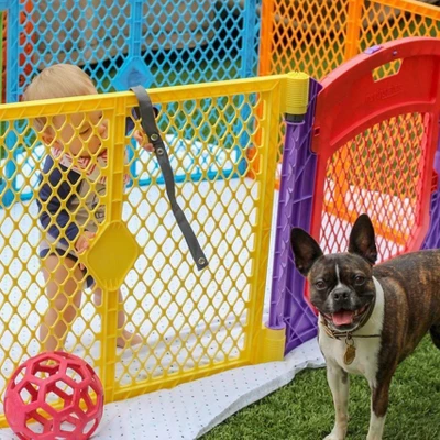 Toddleroo By North States Superyard Colorplay Ultimate Baby Gate 6 Toddleroo By North States Superyard Colorplay Ultimate Baby Gate - Image 6