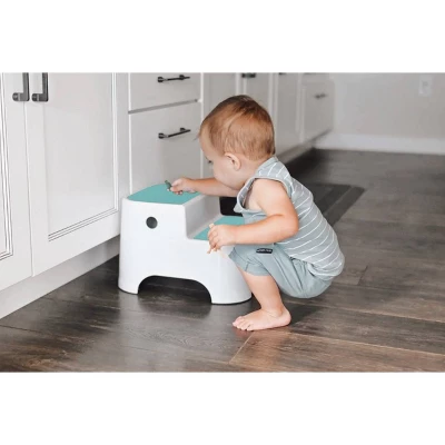 Prince Lionheart Uppy2 Step Stool For Kids' Potty Training And Bathroom - Glacier 5 Prince Lionheart Uppy2 Step Stool For Kids' Potty Training And Bathroom - Glacier - Image 5
