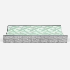 Bacati - Clouds In The City Mint/ Clouds Quilted Changing Pad Cover -Baby Care Deals Store GUEST 837a4d30 8050 4124 975b b76373d0b5ed