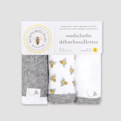 Burt's Bees Baby Burt's Bees Baby® Washcloths - White