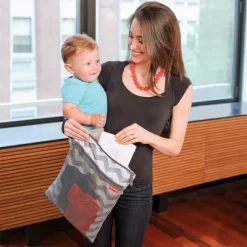 Skip Hop Grab And Go Wet/Dry Bag - Chevron -Baby Care Deals Store GUEST 8613503a 2555 4b5d 9829 e8d86d43ea61