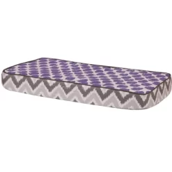 Bacati - Ikat Zigzag Lilac Dots Muslin Changing Pad Cover -Baby Care Deals Store GUEST 8a7b8b18 e79b 443b b2b1 742b896be4c4