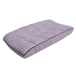 Bacati - Houndstooth Quilted Muslin Changing Pad Cover Gray -Baby Care Deals Store GUEST 8e4f0383 95e2 4e5c a95e 49e2838733d0