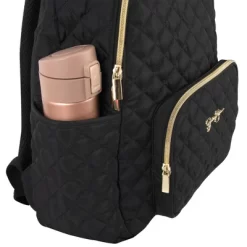Jessica Simpson Quilted Backpack Diaper Bag With Fanny Pack - Black -Baby Care Deals Store GUEST 9168c9e5 af6d 4be8 831f fc96349a1dcf