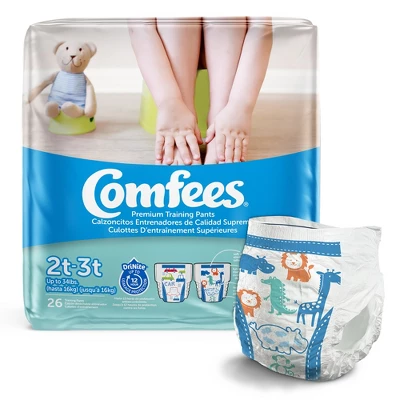 Comfees Toddler Training Pants, Moderate Absorbency 1 Comfees Toddler Training Pants, Moderate Absorbency