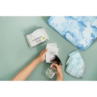 The Honest Company 100% Organic Cotton Dry Wipes - 192ct 9 The Honest Company 100% Organic Cotton Dry Wipes - 192ct - Image 9