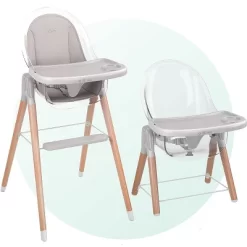 Children Of Design Adjustable 6-in-1 Wooden Classic High Chair For Babies & Toddlers -Baby Care Deals Store GUEST 977e982a 981a 4c40 96c3 e78e121714ca