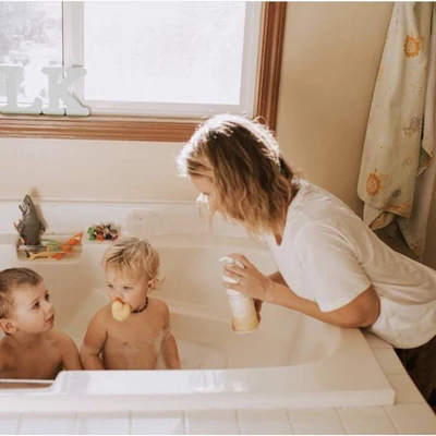 Babo Botanicals Moisturizing 2-in-1 Oatmilk & Calendula Baby Shampoo & Wash - 16 Fl Oz 3 Babo Botanicals Moisturizing 2-in-1 Oatmilk & Calendula Baby Shampoo & Wash - 16 Fl Oz - Image 3