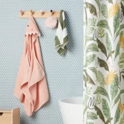 25"x50" Pink Dinosaur Kids' Hooded Towel - Pillowfortâ„¢