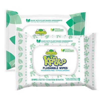 Kandoo Flushable Wipes With Flip Top (Select Count) 2 Kandoo Flushable Wipes With Flip Top (Select Count) - Image 2