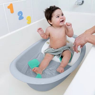 Summer Infant Gentle Support Multi-Stage Tub - Gray 12 Summer Infant Gentle Support Multi-Stage Tub - Gray - Image 12