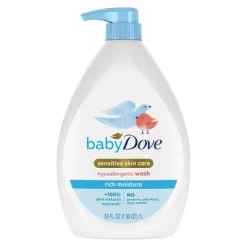 Baby Dove Rich Moisture Hypoallergenic Body Wash - 34 Fl Oz