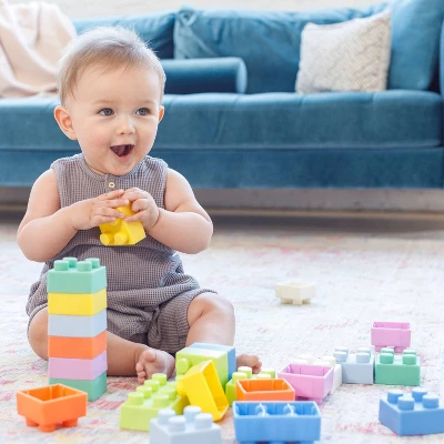 Infantino Go Gaga! Super Soft 1st Building Blocks 1 Infantino Go Gaga! Super Soft 1st Building Blocks