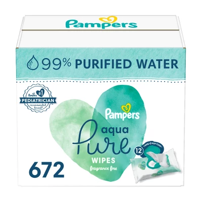 Pampers® Pampers Aqua Pure Sensitive Baby Wipes (Select Count) 8 Pampers® Pampers Aqua Pure Sensitive Baby Wipes (Select Count) - Image 8