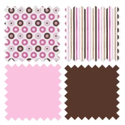 Bacati - Mod Dots/Stripes Pink/choco Dots Changing Pad Cover -Baby Care Deals Store GUEST adf3b9d9 8fbd 4f5c a70c dcb195df4bad