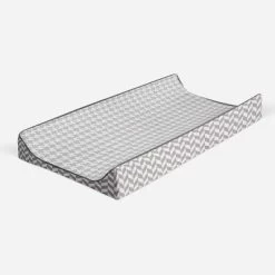 Bacati - Houndstooth Quilted Muslin Changing Pad Cover Gray -Baby Care Deals Store GUEST b02cc5bd d3e3 4983 9f8a 4a234f75415c